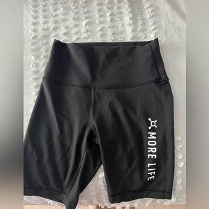 Lululemon Orange Theory Biker Shorts 6’